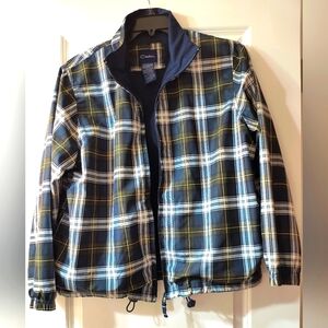 Catalina Nautica Print Lightweight Zip Jacket – Size 12/14 Adjustable Waist